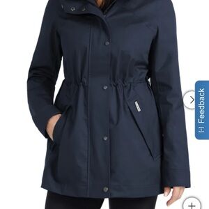 Hunter Elegant Navy Women's Rain Jacket